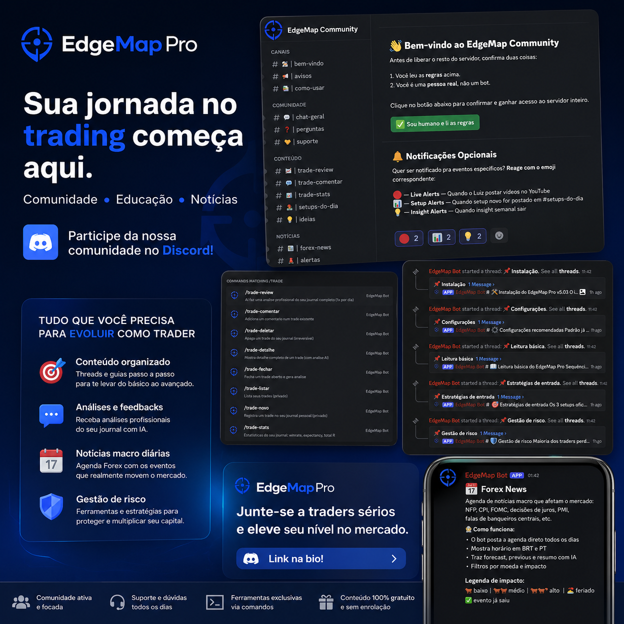 EdgeMap Community Discord overview