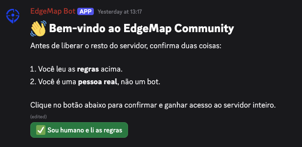 Bem-vindo ao EdgeMap Community